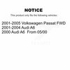 Top Quality Front Rear Suspension Struts Kit For Volkswagen Passat Audi A6 K78-100909